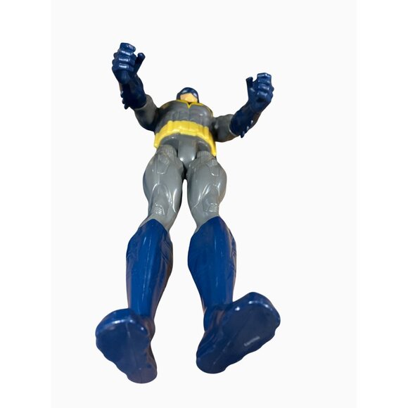 Batman 11-1/2" Action Figure Collectible Superhero Toy Mattel Blue Cape - Picture 9 of 10